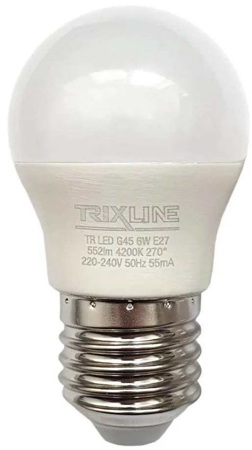 Lampadina LED G45 E27/6W/230V 4200K