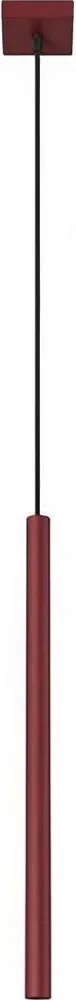 Sollux SL.2121 - Lampadario sospeso PASTELO su cavo 1xG9/8W/230V rosso