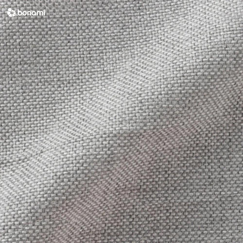 Letto matrimoniale imbottito grigio con contenitore con griglia 180x200 cm Juniper - Mazzini Beds