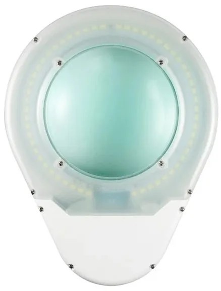 Lampada da tavolo a LED con lente d'ingrandimento LED/9W/230V bianca