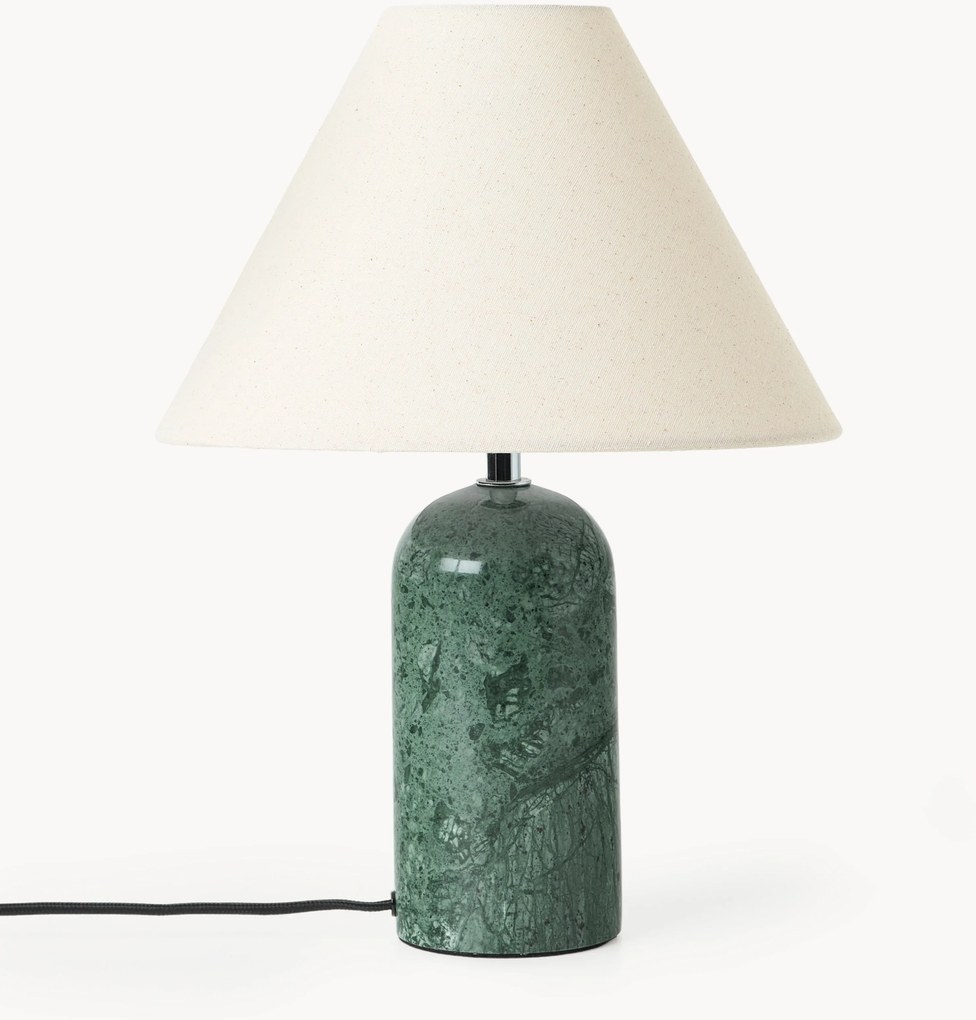 Lampada da tavolo con base in marmo Gia