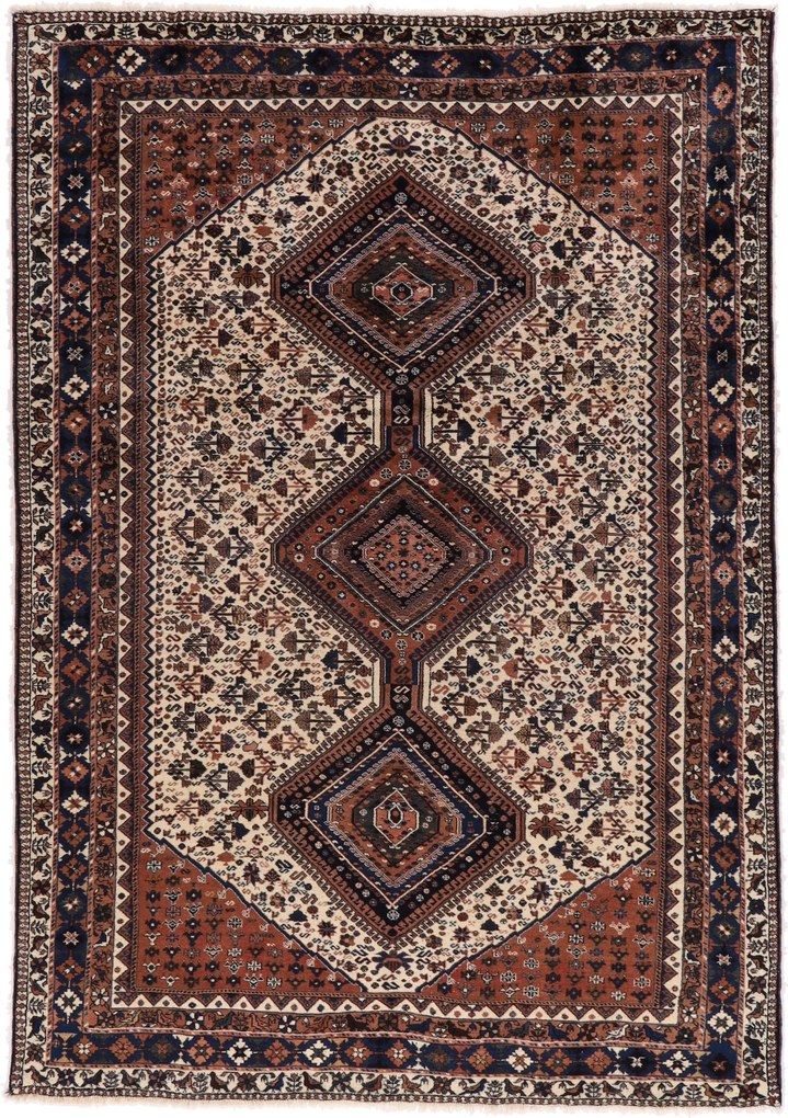 Yalameh Tappeto 220 x 310 (Iran) Annodato A Mano