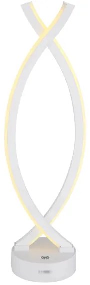 Globo 58457W - Lampada da tavolo LED dimmerabile touch HELA LED/1W/3,7V bianca