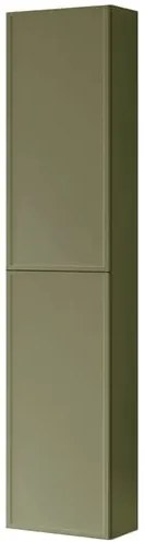 Colonna per mobile bagno Pixel 2 ante P 27 x L 30 x H 160 cm laccato opaco verde salvia