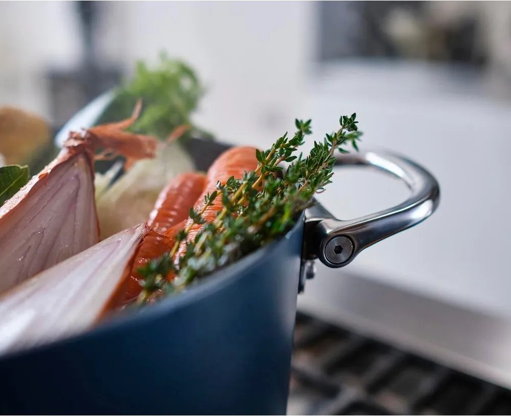 Pentola con coperchio incluso/con superficie in ceramica adatta all'induzione Space – Joseph Joseph