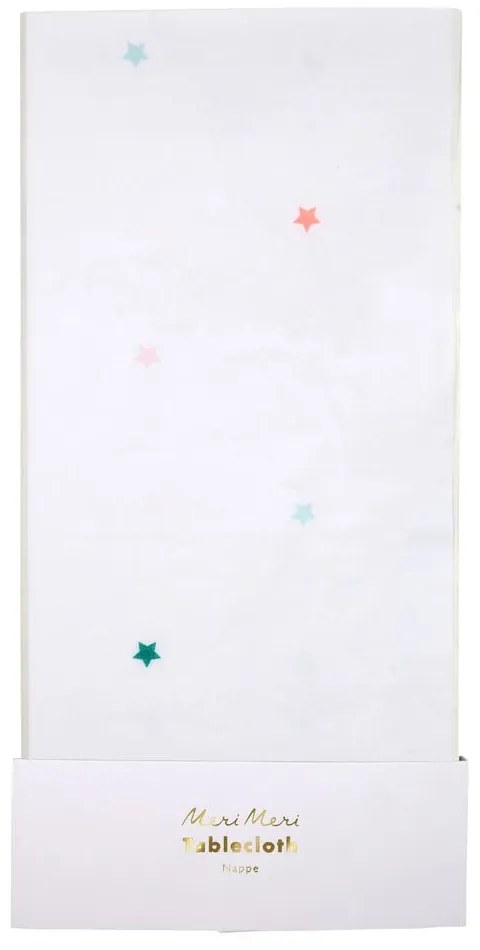 Tovaglia 137x259 cm Rainbow Star - Meri Meri