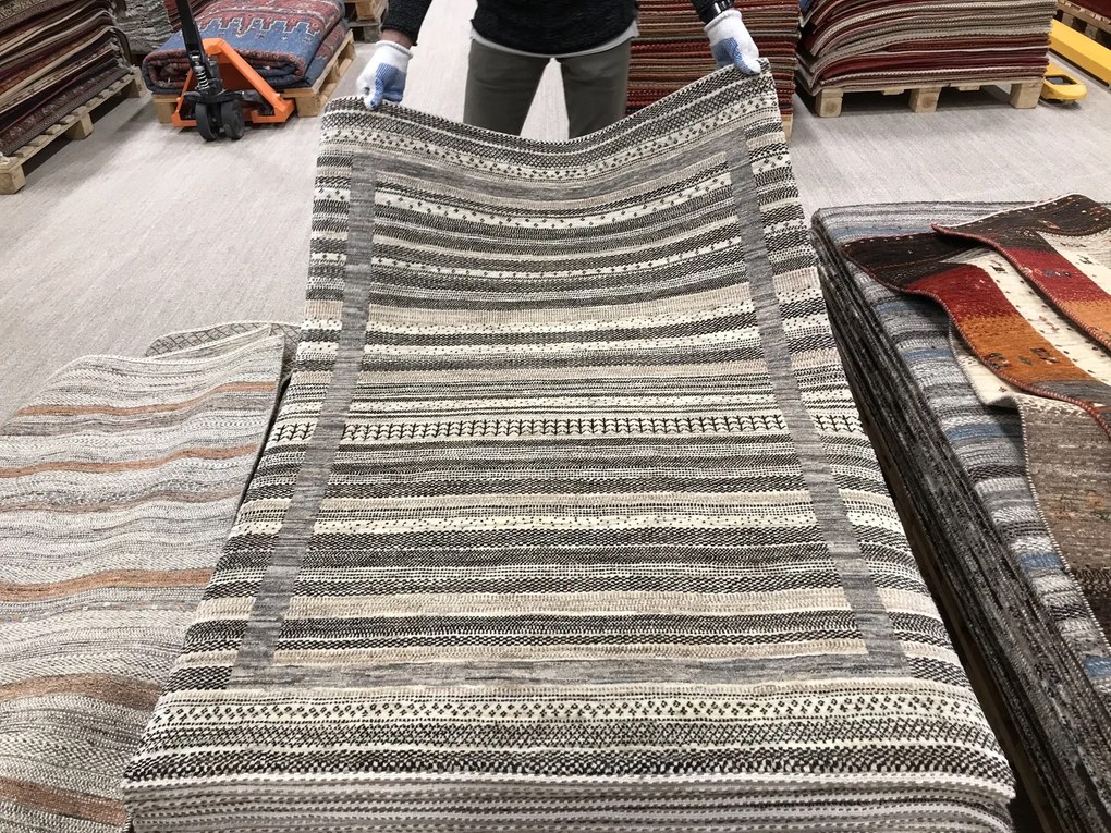 Loribaft Tappeto persiano 150 x 100 Beige (Iran) Annodato A Mano