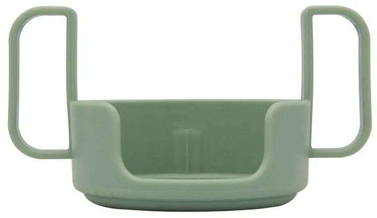 Manico verde per tazza per bambini - Design Letters