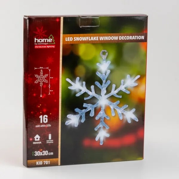 Decorazioni per finestre 8xLED/3xAA