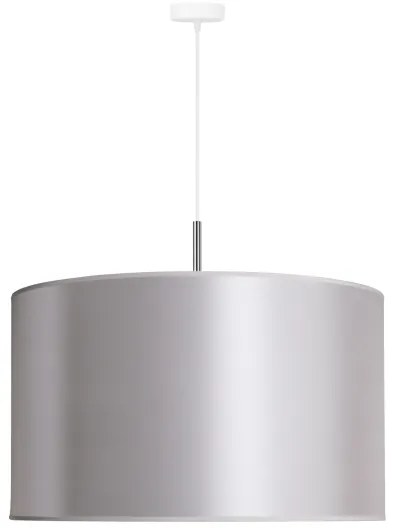 Duolla - Lampadario a sospensione con filo CANNES 1xE27/15W/230V diametro 50 cm argento