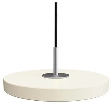 Asteria Micro Lampada a Sospensione Pearl White/Steel Top - UMAGE