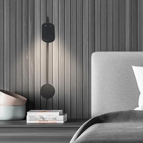 Briloner 2177015 - LED Dimmerabile flexible wall lampada LED/6W/230V nero