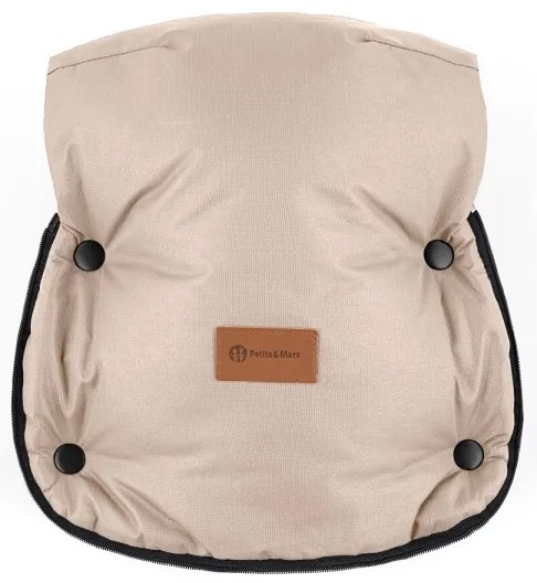 PETITE&amp;MARS - SET Coprigambe per bambini 4in1 COMFY + stroller mano muffs Rosa Petal