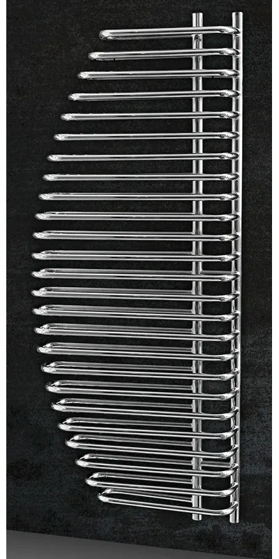Kamalu - Termoarredo bagno moderno 590x1400mm modello Kam-381