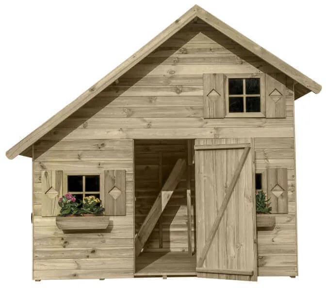 SEBA - casetta in legno per bambini