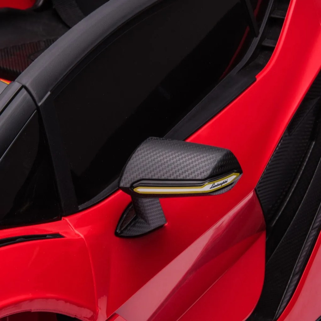 Macchina Elettrica per Bambini 12V con Licenza Lamborghini Sian FKP 37 Rossa...