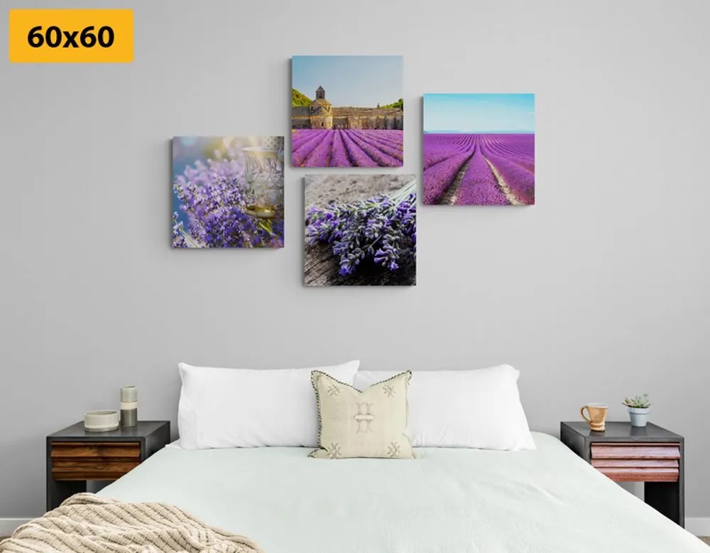 Set di quadri – Bella lavanda
