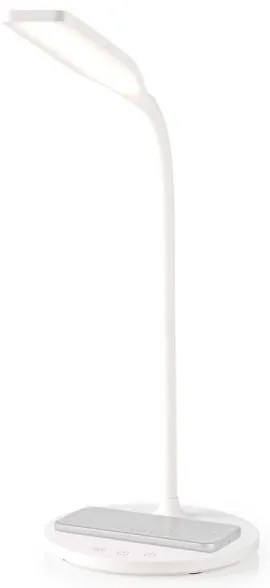 Nedis LTLGQ4M2WT - Lampada dimmerabile con ricarica wireless Qi LED/5,5W/230V 2700-6500K