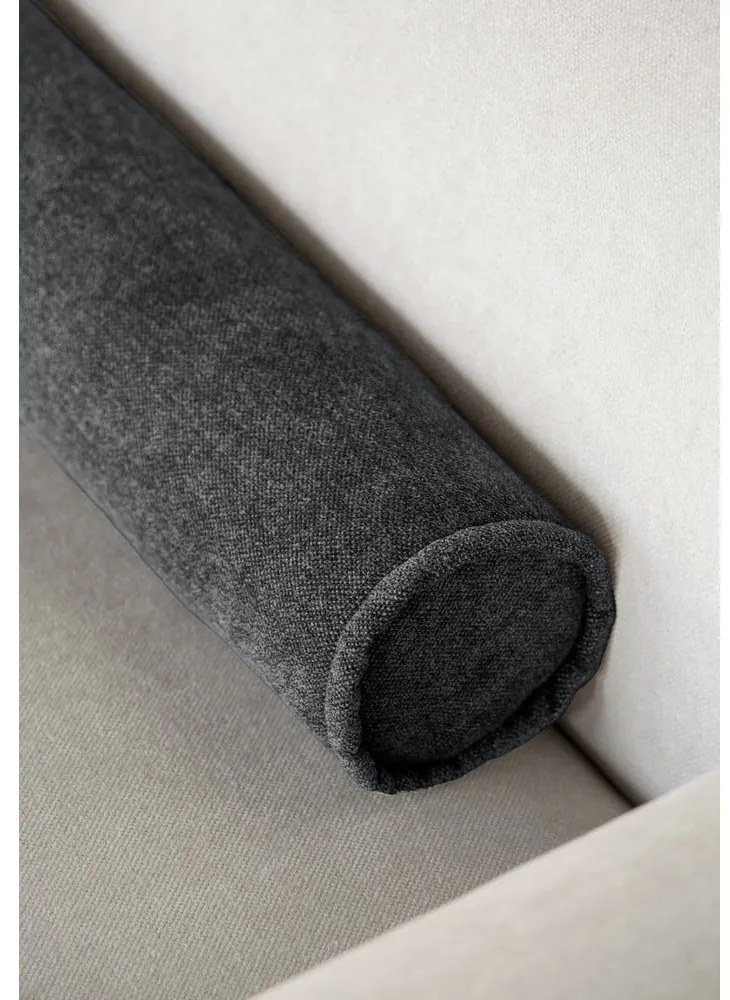 Divano angolare componibile grigio (con penisola a sinistra/a forma di "U") Flex Felix – Miuform