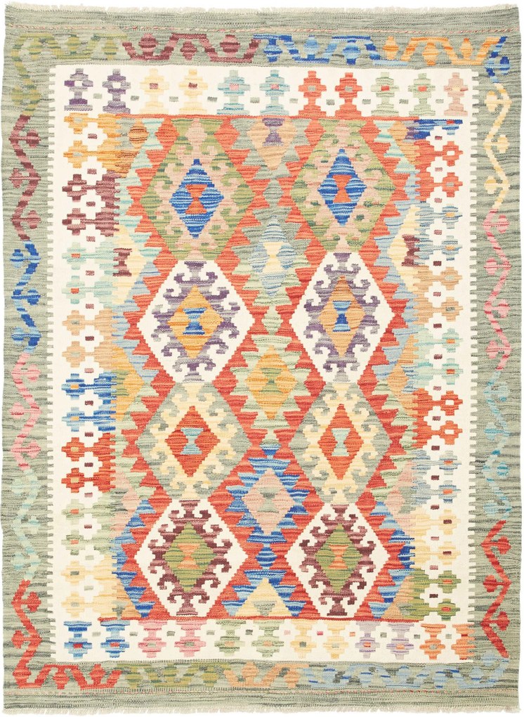 Kilim Tappeto 170 x 130 (Pakistan) Tessuto A Mano