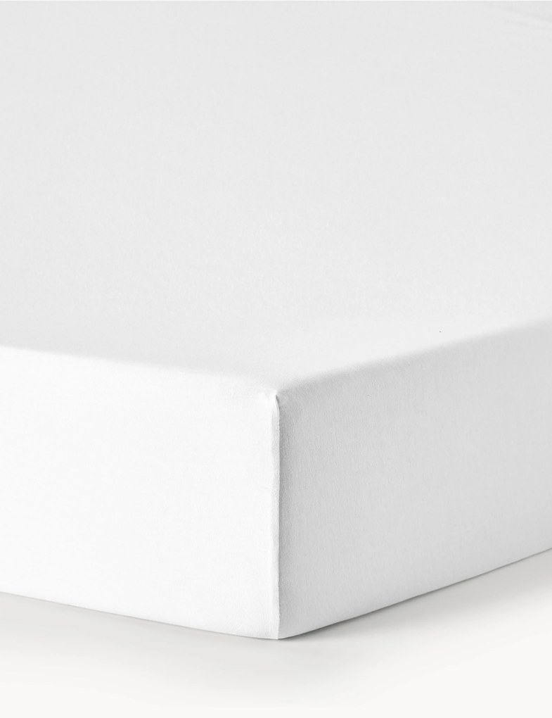 Lenzuolo con angoli topper in jersey-elastan Lara