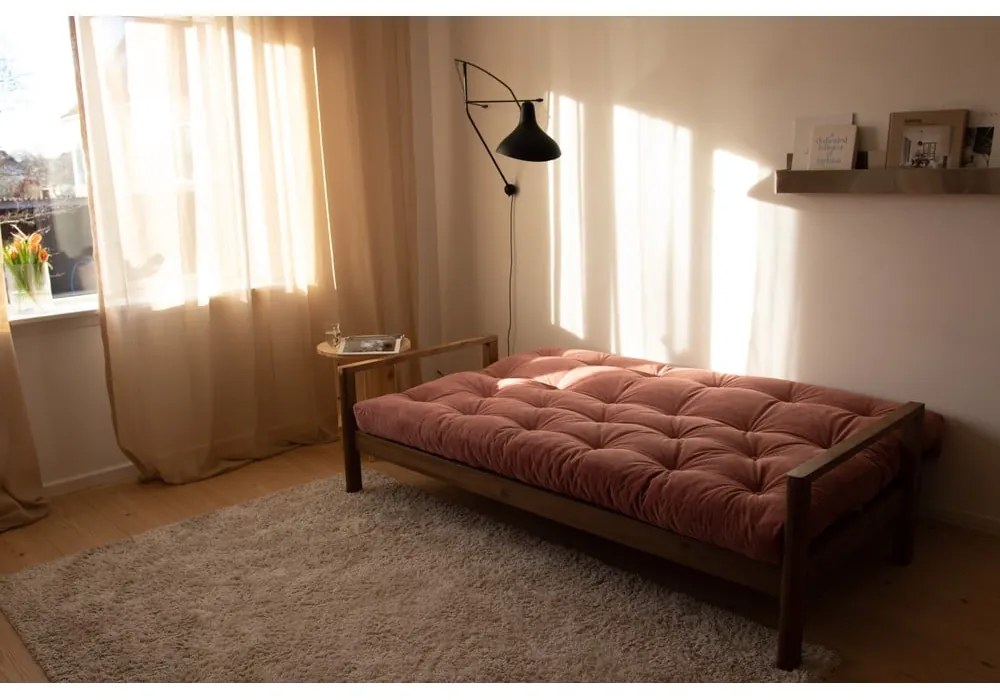 Divano letto color senape 205 cm Knob - Karup Design