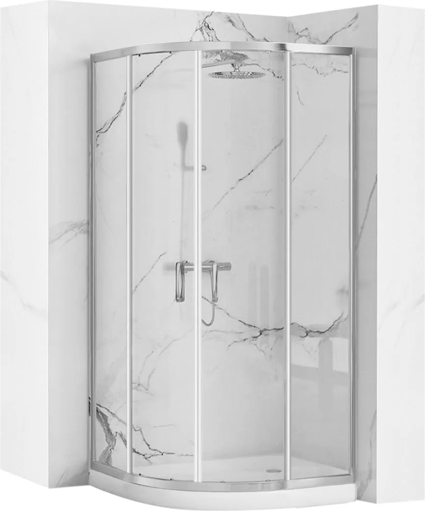 Cabina doccia REA Look Chrome 80x80