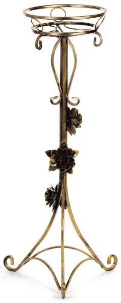 Portafiori 95x38 cm oro