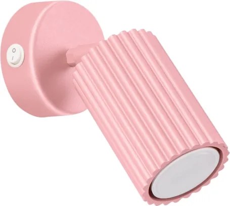 Brilagi - Faretto LED da parete CRESTO 1xGU10/10W/230V rosa