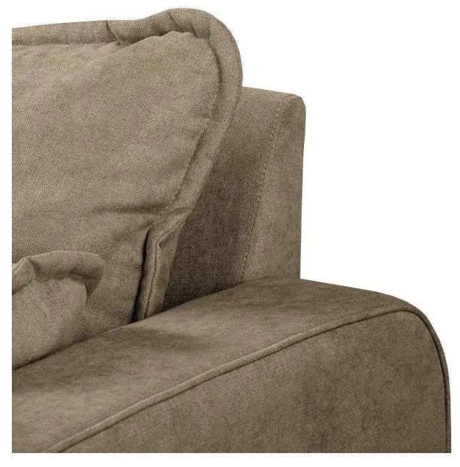 Divano angolare marrone chiaro (angolo sinistro) Beata - Ropez