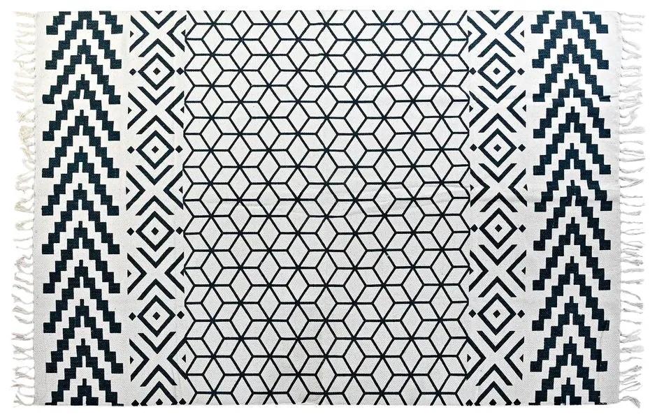 Tappeto DKD Home Decor Grigio Bianco (160 x 230 x 1 cm)