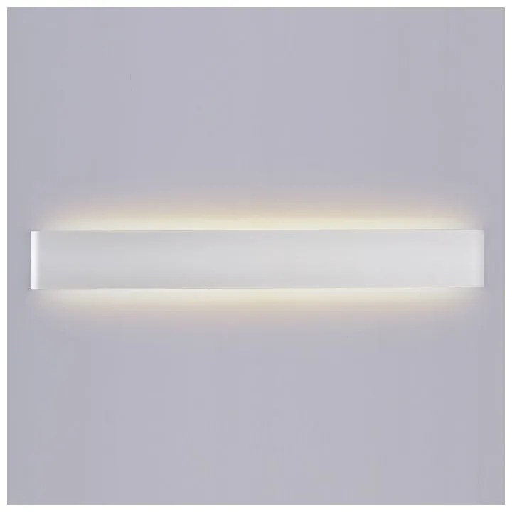 Applique Lampada Led Da Parete Rettangolare 20W 4000K Up-Down con Doppio Fascio Luminoso Carcassa Bianca IP44 SKU-218536