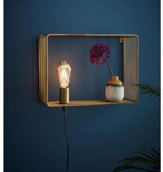 Markslöjd 107815 - Applique SHELF 1xE27/60W/230V