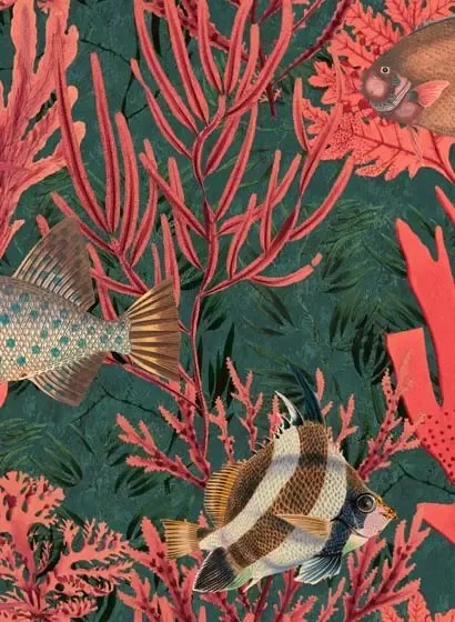 Mindthegap Carta da parati The Undersea - Coral