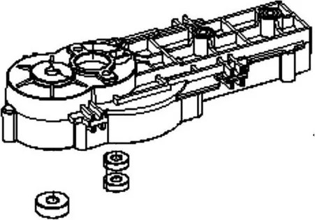 Alloggiamento Ingranaggi 531146717 Originale Husqvarna