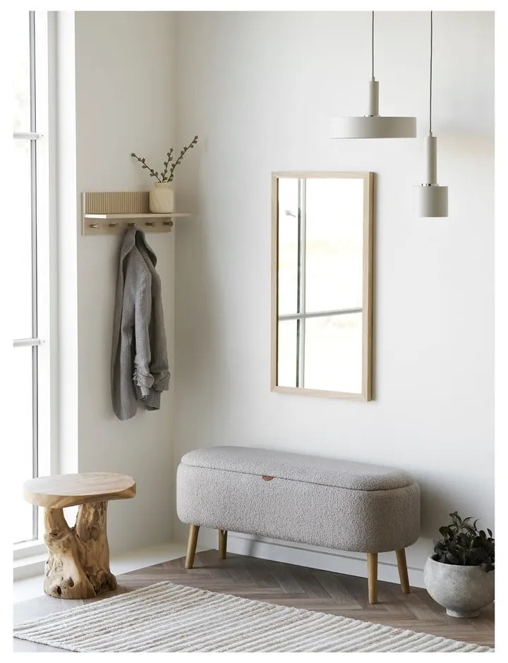 Tavolino rotondo in teak massiccio ø 40 cm Palena – House Nordic