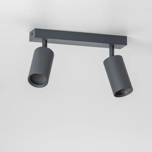 Brilagi - Faretto LED dimmerabile SELE 2xGU10/6,5W/230V antracite