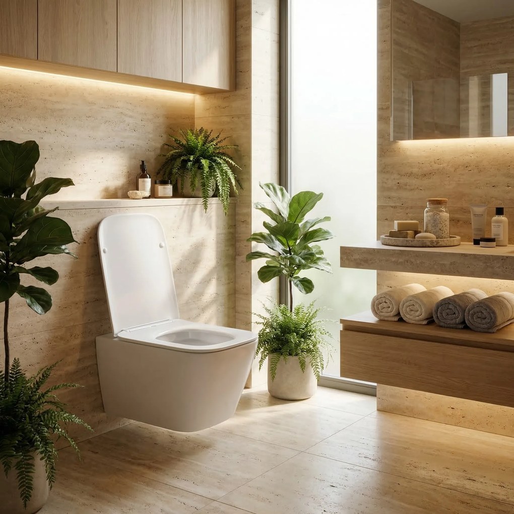 Vaso WC sospeso Rea Julio Rimless