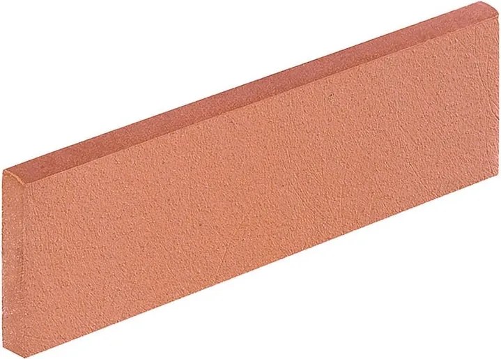 Piastrella battiscopa Presild in terracotta cotto opaco L 30 x H 9 cm