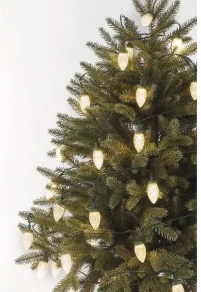 Catena di Natale LED da esterno 50xLED/8 funzioni 14,8 m IP44 bianco caldo