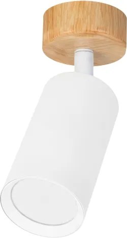 Brilagi - Faretto SELE 1xGU10/30W/230V bianco/effetto rovere