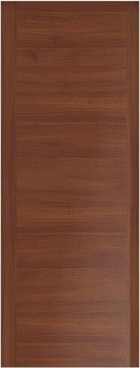 Anta per porta scorrevole Rustic in mdf noce, L 93 x H 212 cm spessore 44 mm, apertura reversibile