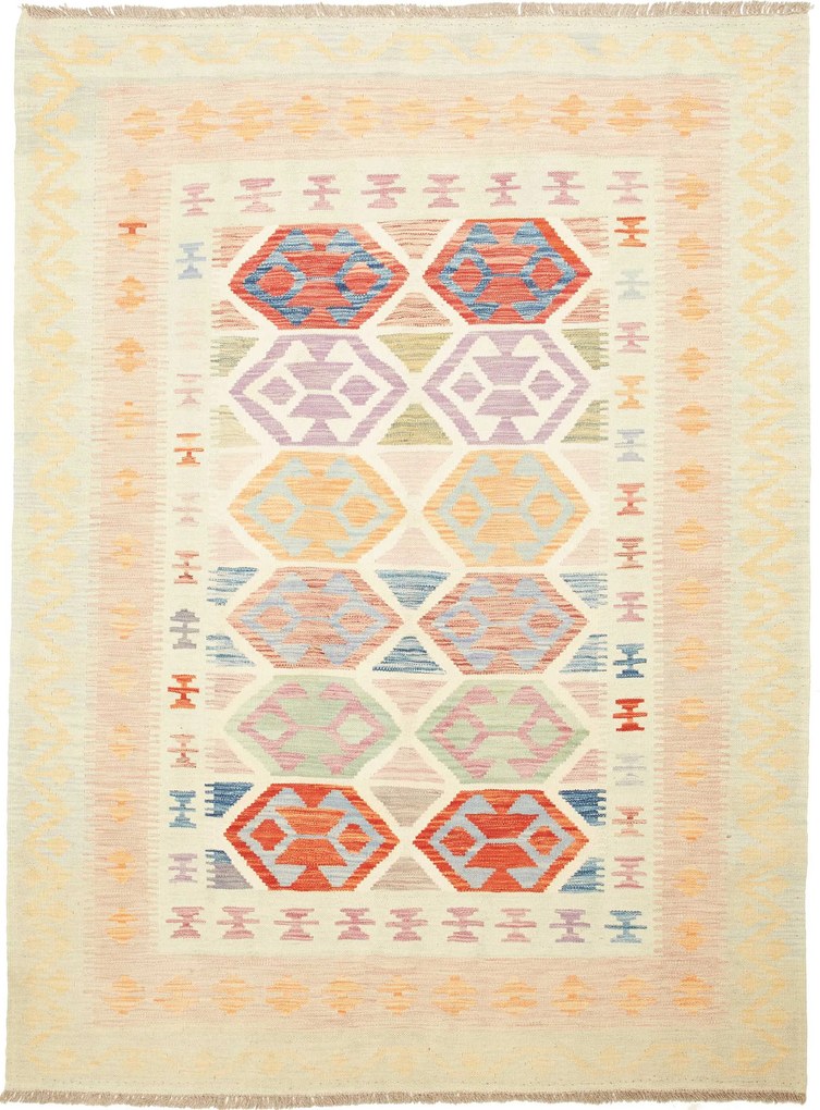 Kilim Tappeto 150x200 (Pakistan) Tessuto A Mano