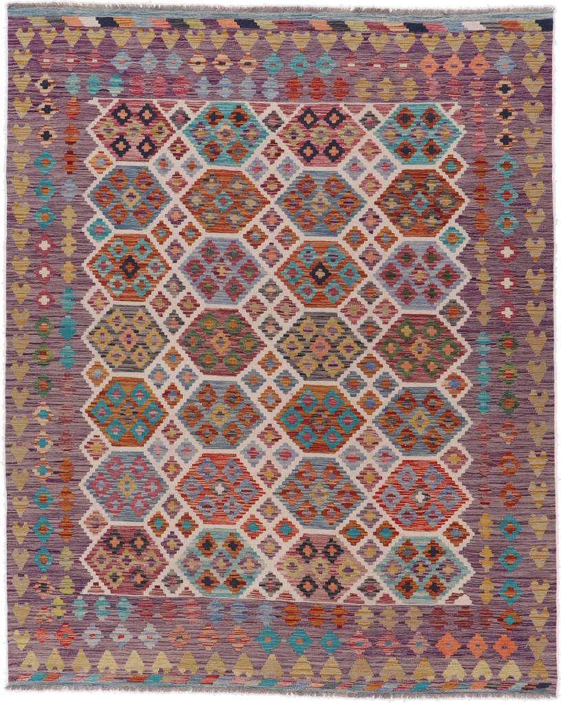 Kilim Tappeto 210x260 (Afghanistan) Tessuto A Mano