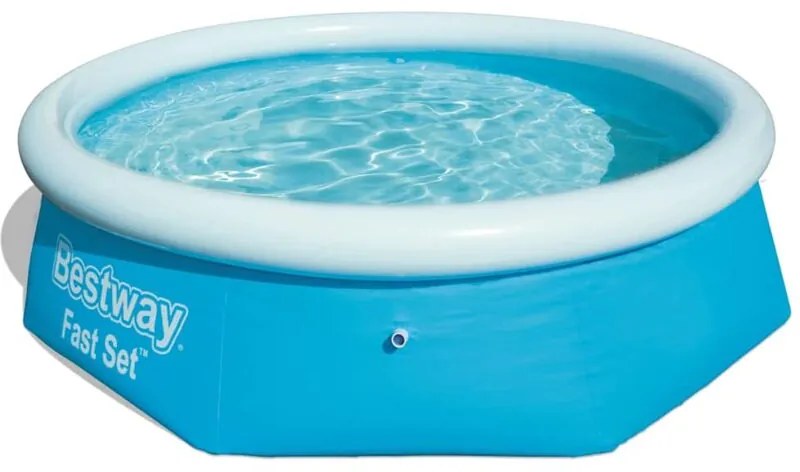 Bestway Piscina Gonfiabile Rotonda Fast Set 244x66 cm 57265