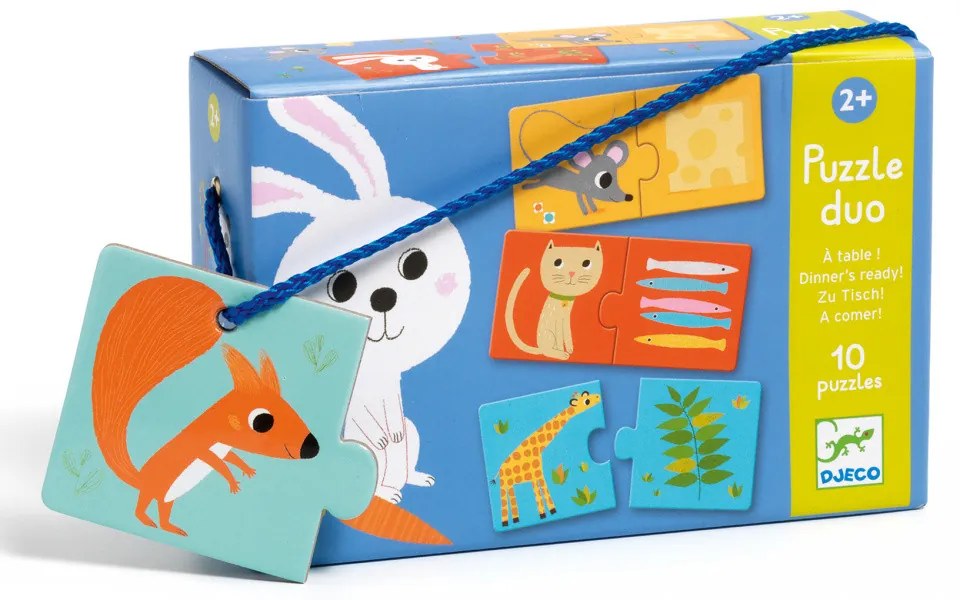 Puzzle Duo - "chi mangia cosa?"