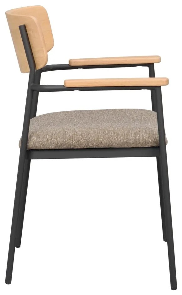 Sedie da pranzo in colore beige-naturale in set da 2 Maymont - Rowico