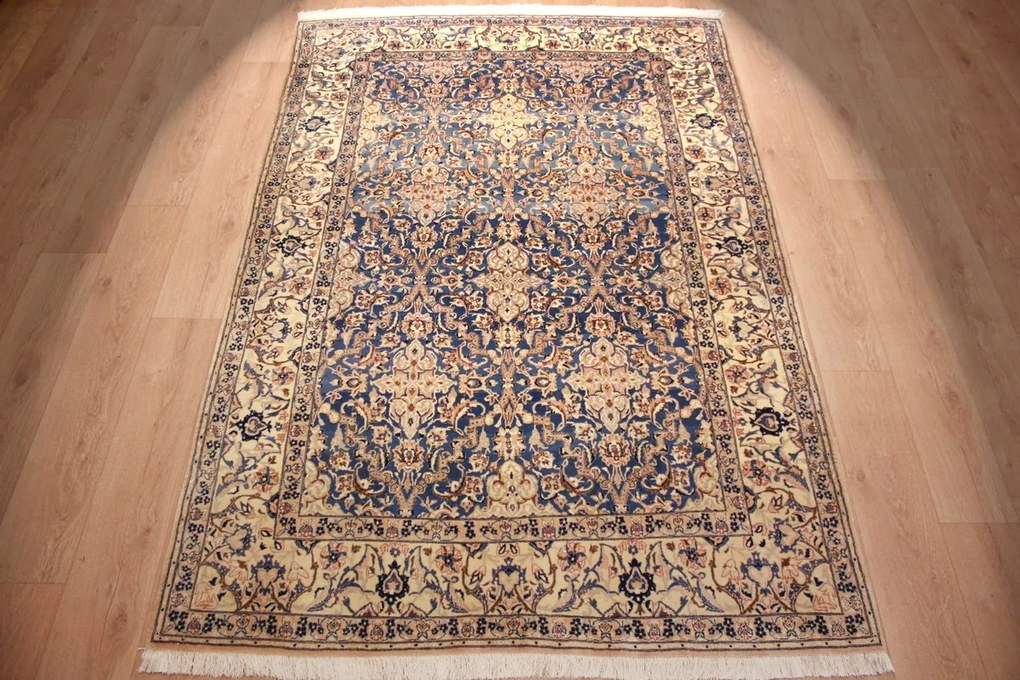 Nain Tappeto 160 x 240 (Iran) Annodato A Mano