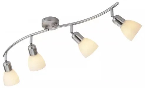 JUST LIGHT. 11954-55 - Faretto KARO 4xE14/40W/230V cromo opaco