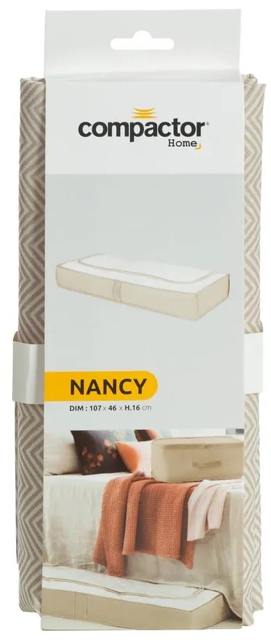 Contenitore in tessuto sotto il letto Nancy - Compactor